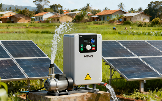 MIVO Solar Solutions: Advanced 3 Phase Solar Pump Controller